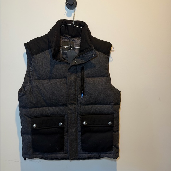 Armani Exchange Other - Armani Exchange Charcoal and Black Vest
